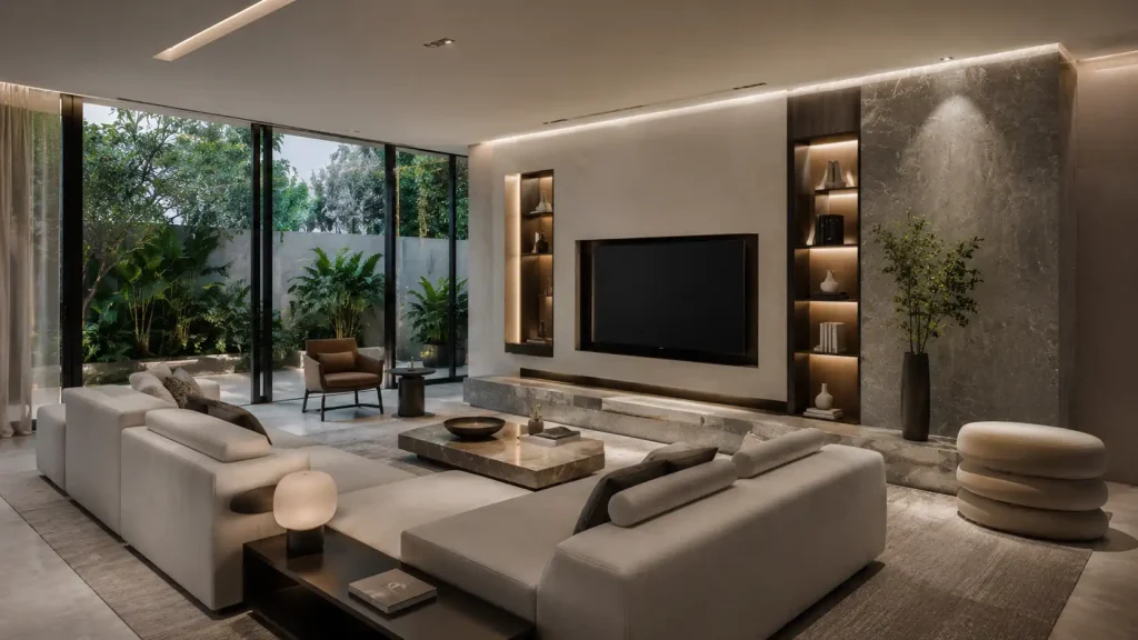 desain interior rumah terpopuler di dunia gaya contemporary