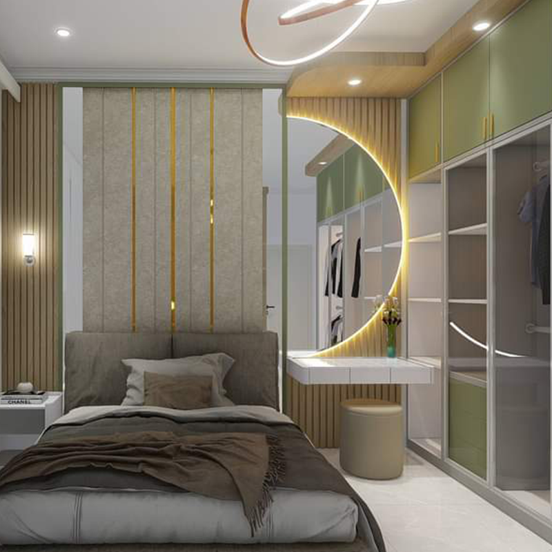 BED SET + WARDROBE — Solusi Kamar Tidur Terpadu dengan Desain Presisi