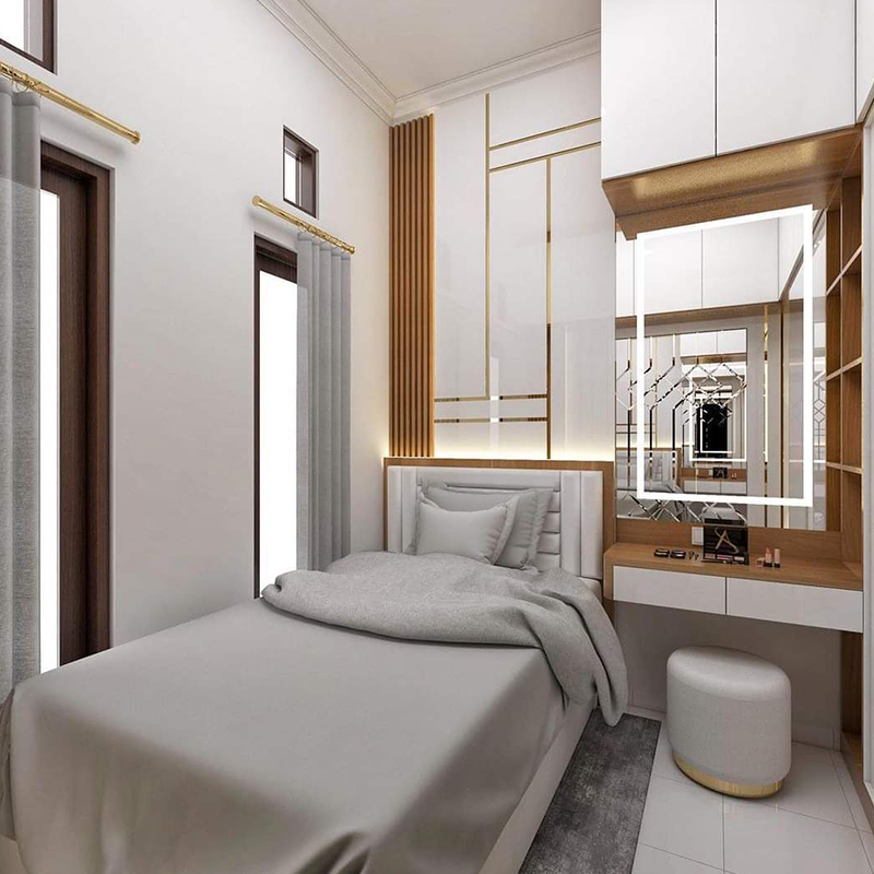 BED SET + WARDROBE — Solusi Kamar Tidur Terpadu dengan Desain Presisi - Image 8