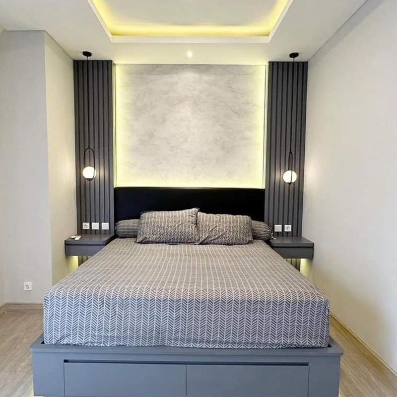 BED SET + WARDROBE — Solusi Kamar Tidur Terpadu dengan Desain Presisi - Image 11