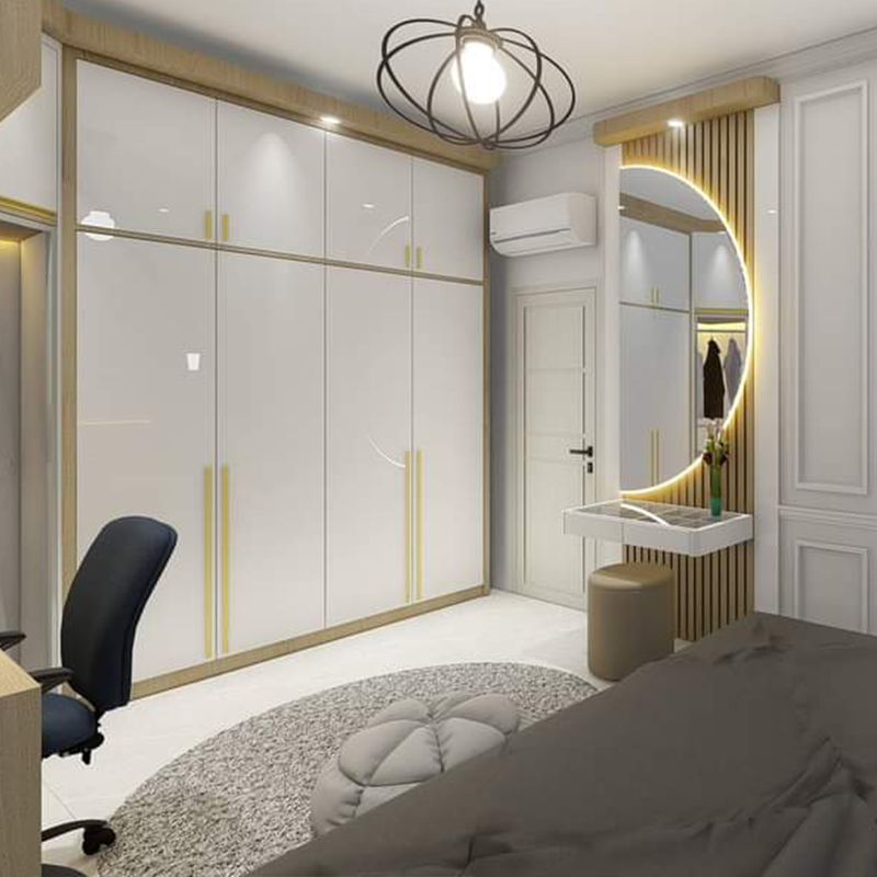 BED SET + WARDROBE — Solusi Kamar Tidur Terpadu dengan Desain Presisi - Image 20